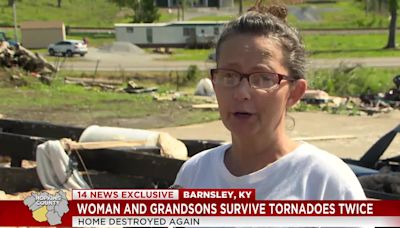 Grandmother thanks God for saving her family again during deadly Tri-State storms