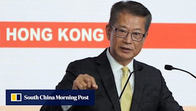 Hong Kong finance chief to visit US, promote city and China’s Greater Bay Area