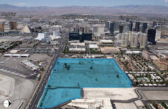 UNLV aims to get $1.25B for leasing 42 acres near Strip