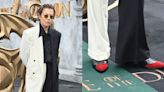 Emma D’Arcy Channels Their Inner Dragon in Reptilian Dress Shoes at the UK Premiere of ‘House of the Dragon’ Season Two