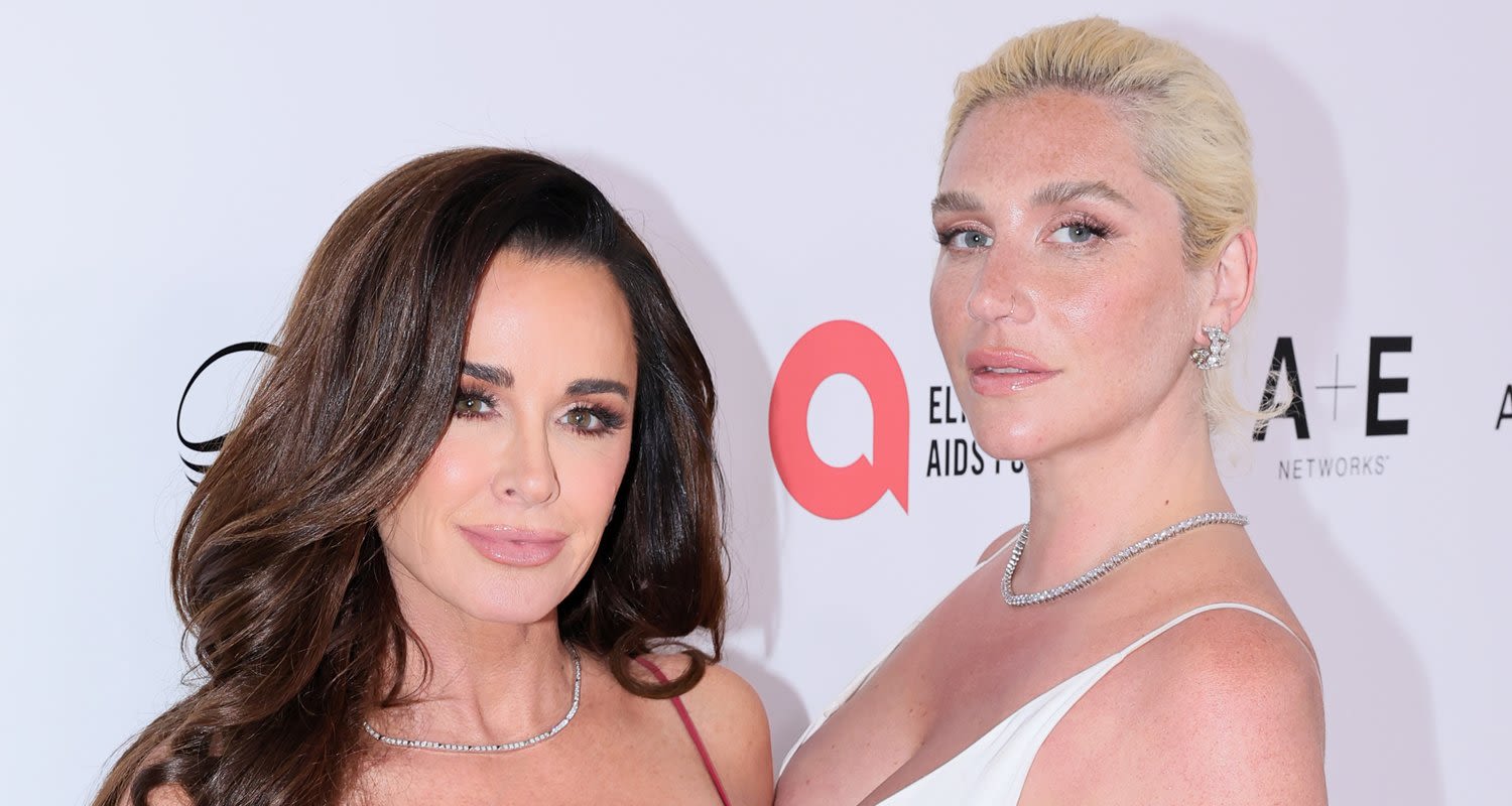 Kyle Richards Defends ‘Beautiful’ Friend Kesha Against Body-Shamers