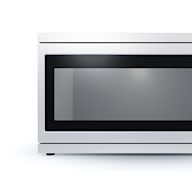 Installed above a cooktop or range, saving counter space. Includes a ventilation system to remove smoke and steam. Suitable for small kitchens or those who prefer a streamlined look.
