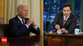 'Biden has Covid. Luckily he can’t spread it because...': Jimmy Fallon relentlessly mocks US president - Times of India