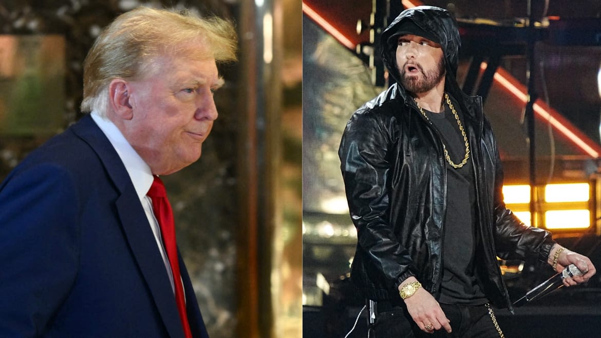 Eminem Out-Trends Donald Trump Day After Guilty Verdict