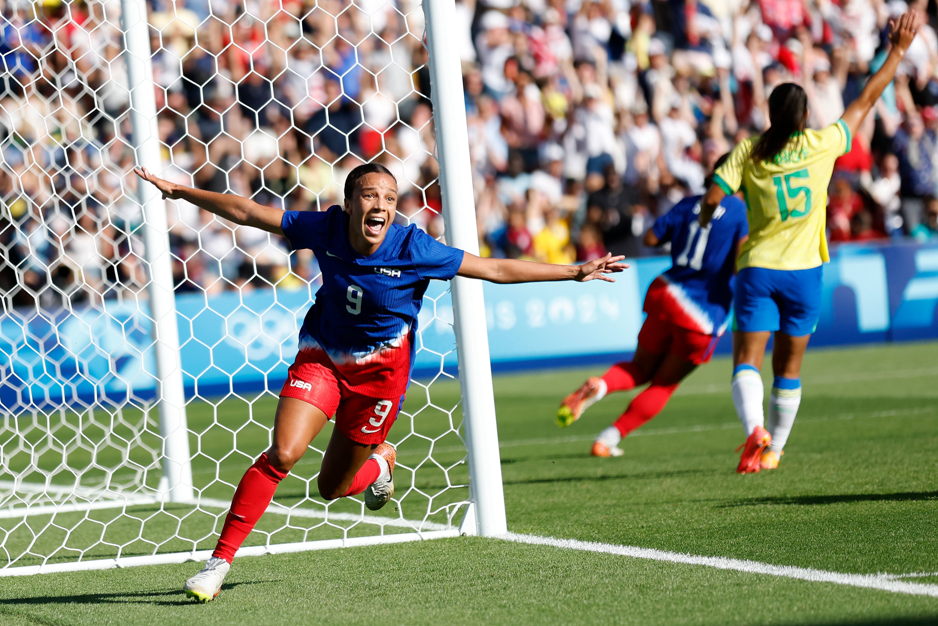 US earns 5th Olympic gold medal in women’s soccer with win over Brazil