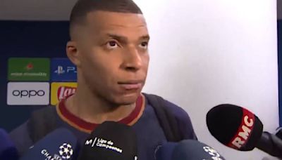 "¿Vas a apoyar al Real Madrid ahora?": la cara de Mbappé ante los periodistas lo dice todo