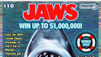 Fall River woman wins 'Jaws'-themed vacation from Mass. Lottery, with chance to win $1M