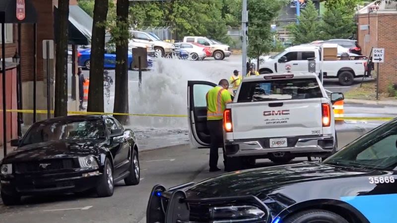 Atlanta hospital forced to relocate some patients after major water main break puts city’s water supply in jeopardy | CNN
