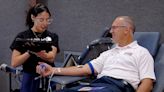 Local first responders compete in annual blood drive