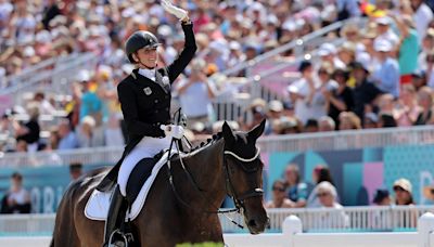 Germany's von Bredow-Werndl wins gold in dressage