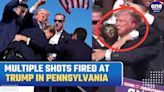 Donald Trump Safely Escorted Offstage After Incident at Pennsylvania Rally - Oneindia