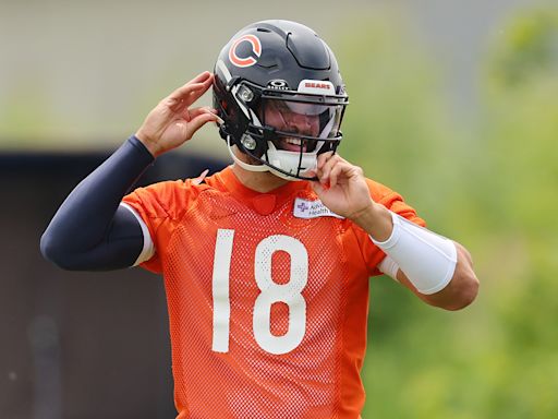 Bears training camp: QB Caleb Williams has ups, downs on Day 4