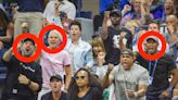 Here's everyone cheering on Serena Williams from her star-studded US Open box, from Tiger Woods to Anna Wintour