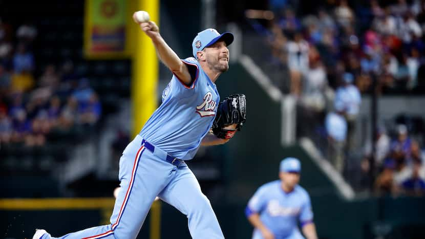 Has Texas Rangers pitcher Max Scherzer been better than expected since return from injury?