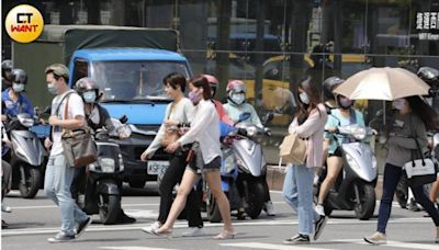 4縣市高溫特報！「台北體感43℃」各地悶熱 午後熱雨區曝