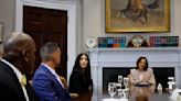 Kim Kardashian meets with VP Harris, pardoned prisoners at White House