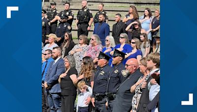 Family of fallen Knox Co. deputy Tucker Blakely attends 2024 Tennessee Law Enforcement Officers' Memorial Service