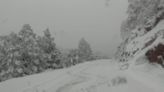 Cierran tramos carreteros por nevadas en Chihuahua