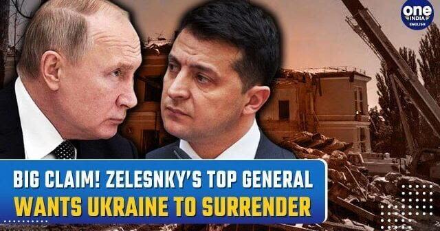 Zelensky Accepts Defeat to Putin? Top Commander Allegedly Ready to Surrender to Russia | Details