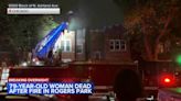 79-year-old woman killed in Rogers Park apartment fire ID'd, Chicago authorities say