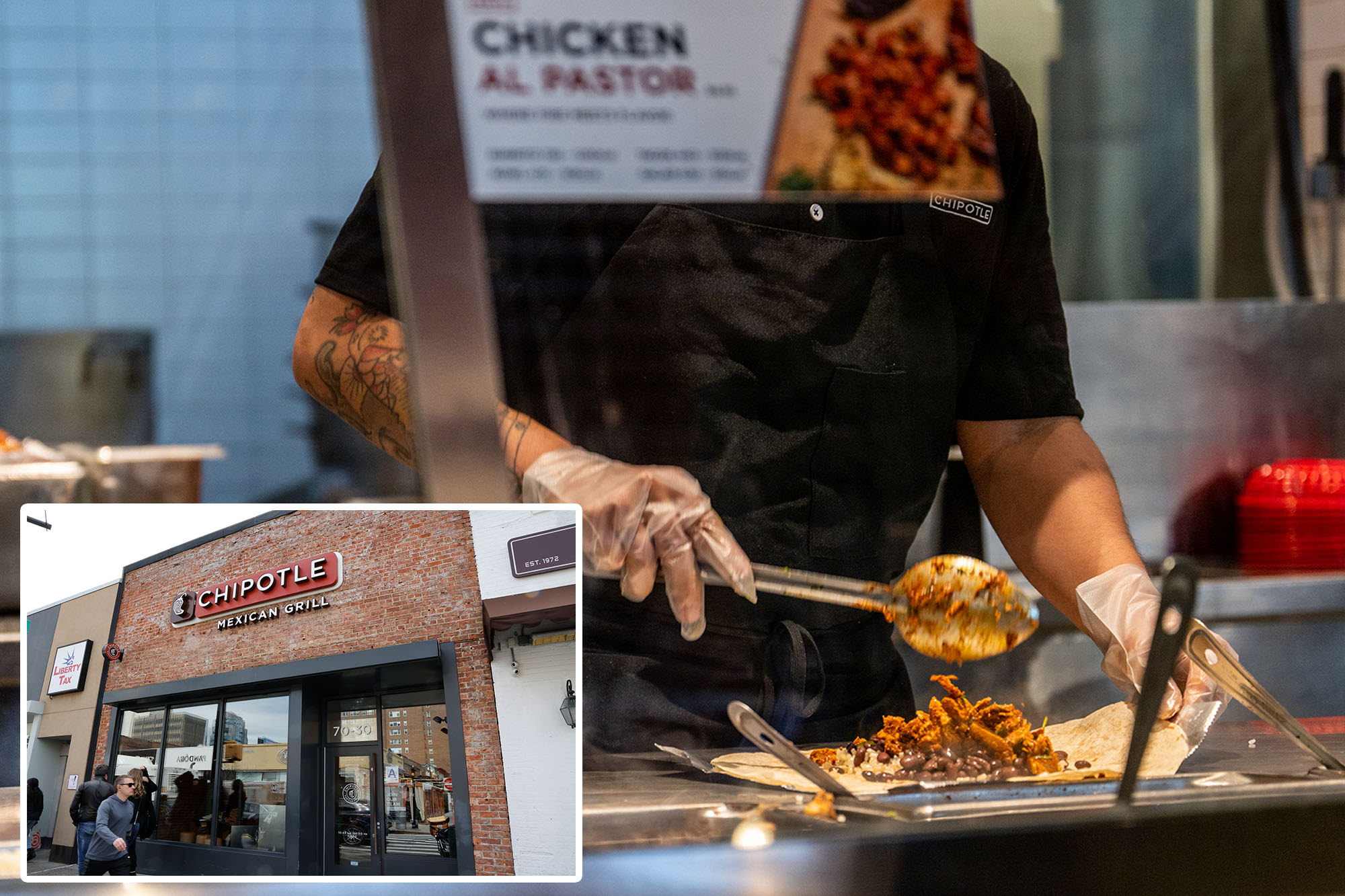 Chipotle insists portion sizes have not changed amid ‘review bombing’ complaints