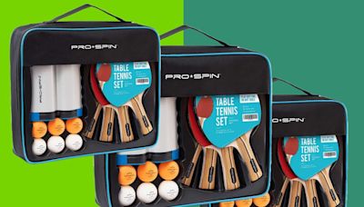 Game the day away with this all-in-one Portable Ping Pong Set, now 33% off