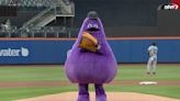 Grimace Threw a Pretty Good First Pitch for the Mets, All Things Considered