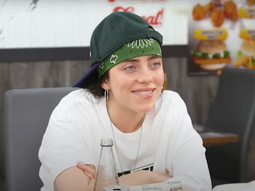 Billie Eilish made up some of the best parts of her album on the spot