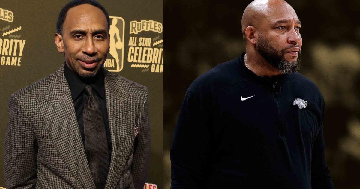 Stephen A. Smith defends Darvin Ham amid the disappointing season for the Lakers: "Who the fu** says it's time to get rid of Darvin Ham"
