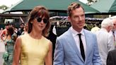 Benedict Cumberbatch and wife Sophie Hunter attend Wimbledon final