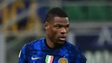 Inter star Denzel Dumfries responds to Chelsea and Manchester United interest