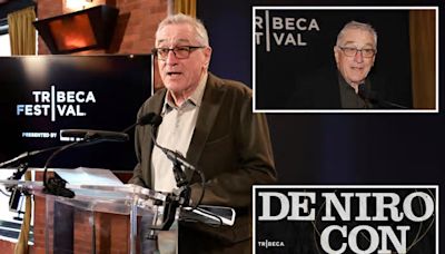 You talking to me? Robert De Niro gets his own De Niro Con at 2024 Tribeca Film Festival