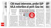 CM intervenes, ensures movement of cargo begins from Mormugao port | Goa News - Times of India