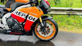 CBR 1000RR Fireblade: Installed Brembo Serie Oro front brake discs | Team-BHP