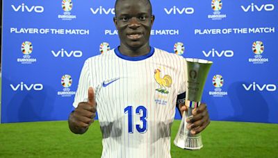 Fans say 'current Kante is prime Kante' as he gets MOTM after two years away