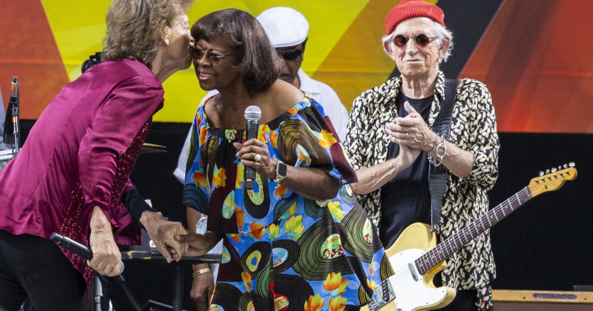 Rolling Stones release video of their backstage Jazz Fest rehearsal with Irma Thomas