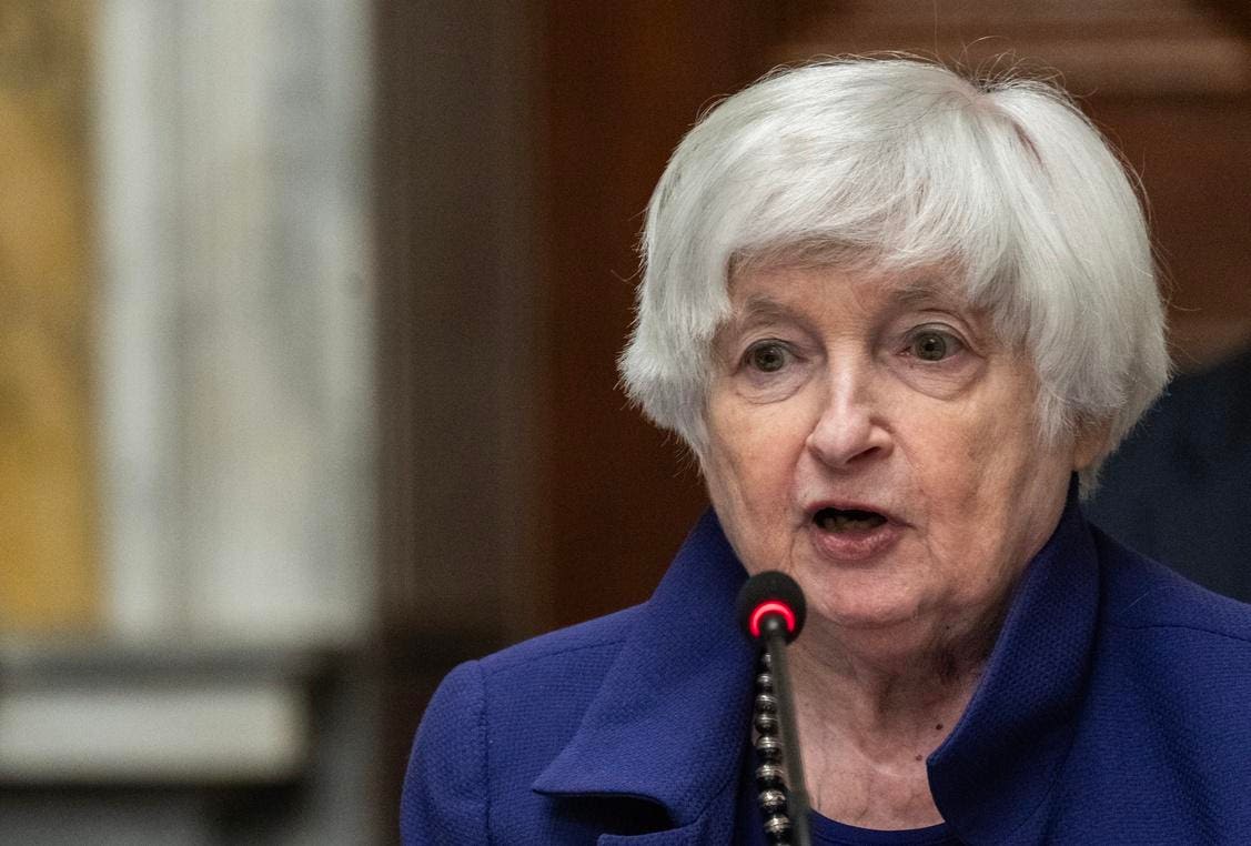 Treasury Secretary Yellen Indicates U.S. Will Not Support Global Billionaire Tax