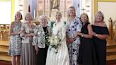 Eight brides in one family have worn a Marshall Field’s wedding gown purchased in 1950: ‘it’s a lucky dress’