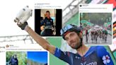 Tweets of the week: Thibaut Pinot throws croissants in a lake, Lizzie Deignan gets an MBE, and Yves Lampaert builds a tractor