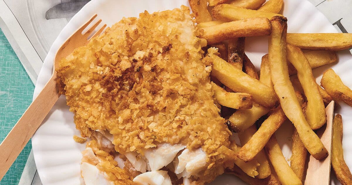 Make 'perfect' fish and chips in the air fryer - ready in 15 minutes