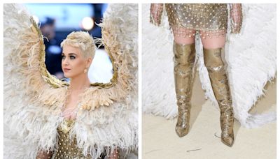 From Angelic Boots to Burger Sneakers: Katy Perry’s Met Gala Shoes Through the Years