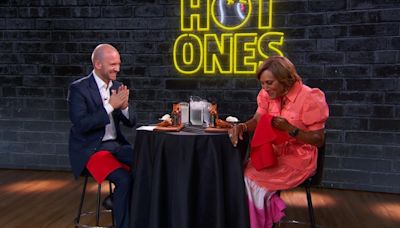 Robin Roberts sets 'Hot Ones' record with host Sean Evans as she reflects on DJ career, advice for non-morning people