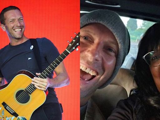 Fã viraliza ao pegar carona com Chris Martin, do Coldplay, e afirma: "Ele está solteiro"