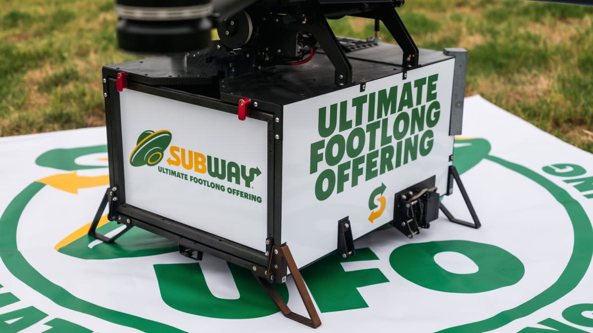 Subway to launch sandwich drone deliveries in Dallas in honor of World UFO Day