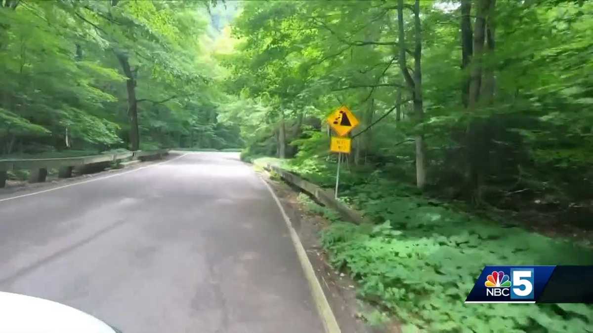 Tractor-trailer nearly gets stuck on the Notch Road, despite new efforts to combat 'stuckages'