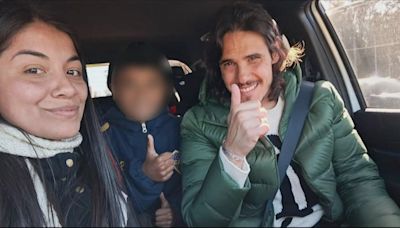 La AYUDA de Edinson Cavani a una mamá y su hijo a la salida de un entrenamiento de Boca