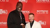 Shaquille O'Neal Jokes He Was 'Always Jealous' of David Beckham (Exclusive)