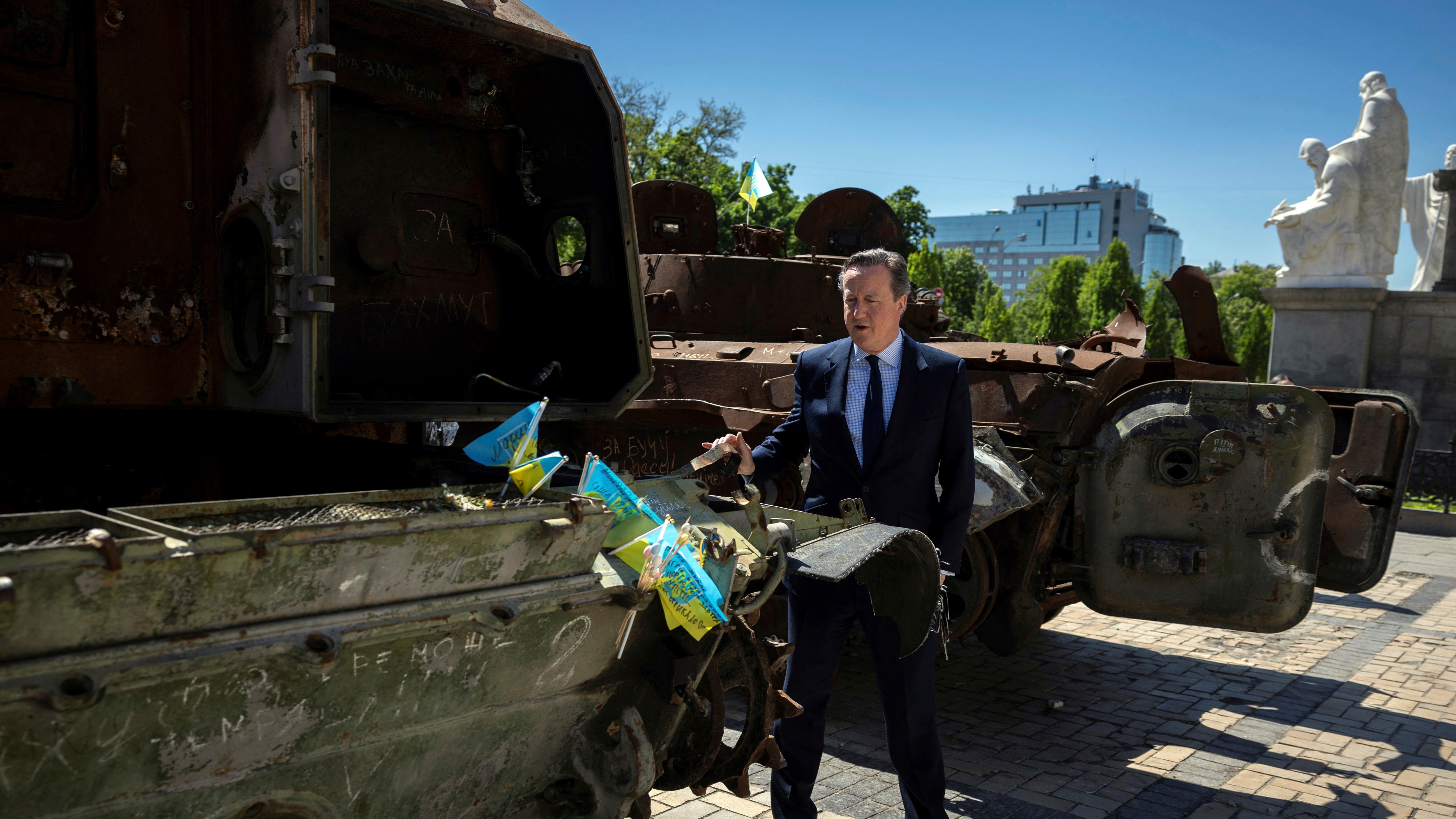 Cameron backs Ukraine’s attacks on Russian territory