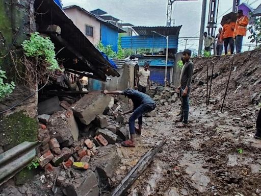 Seven hurt in wall and roof collapse incidents after torrential rainfall