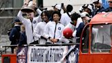 UConn fans gather to celebrate another title